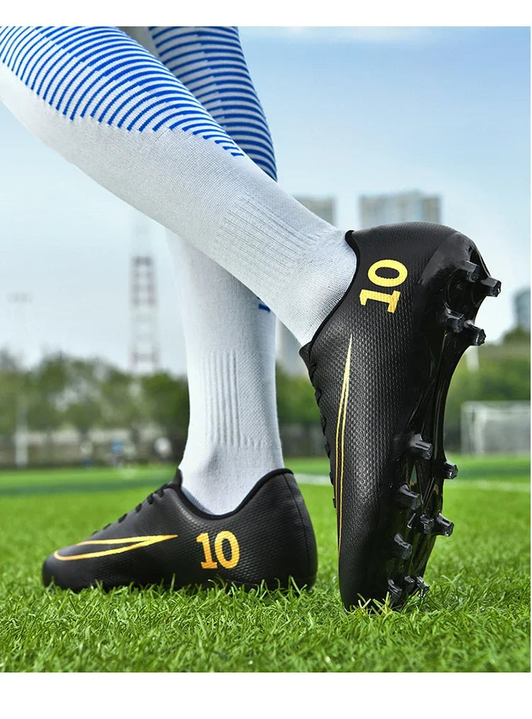Men Football Boots – Professional Soccer Cleats | Breathable Training Shoes - ZOOMNSTORE