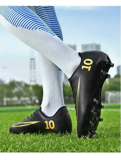 Men Football Boots – Professional Soccer Cleats | Breathable Training Shoes - ZOOMNSTORE