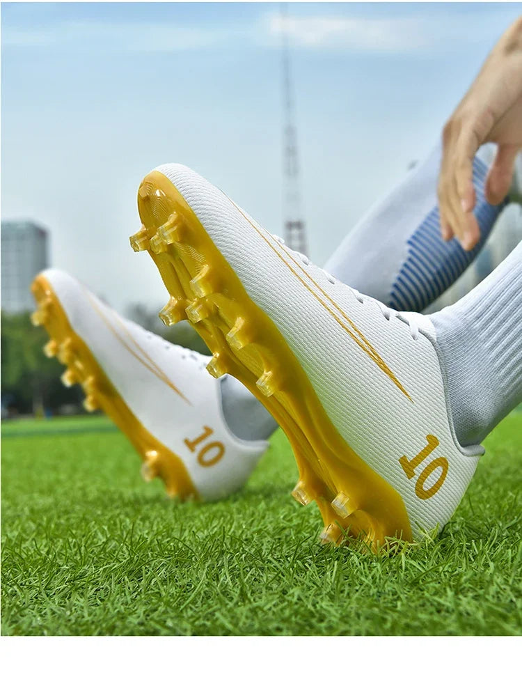 Men Football Boots – Professional Soccer Cleats | Breathable Training Shoes - ZOOMNSTORE