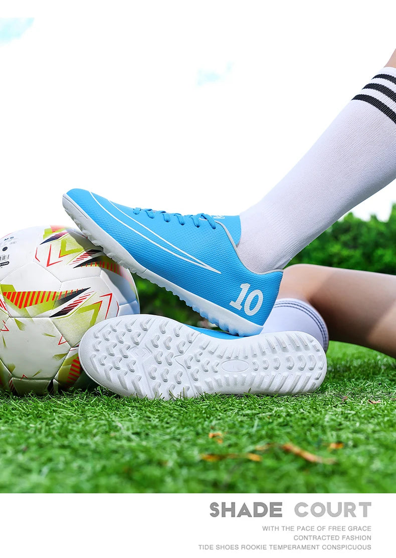 Men Football Boots – Professional Soccer Cleats | Breathable Training Shoes - ZOOMNSTORE