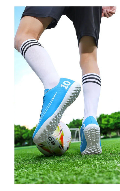 Men Football Boots – Professional Soccer Cleats | Breathable Training Shoes - ZOOMNSTORE