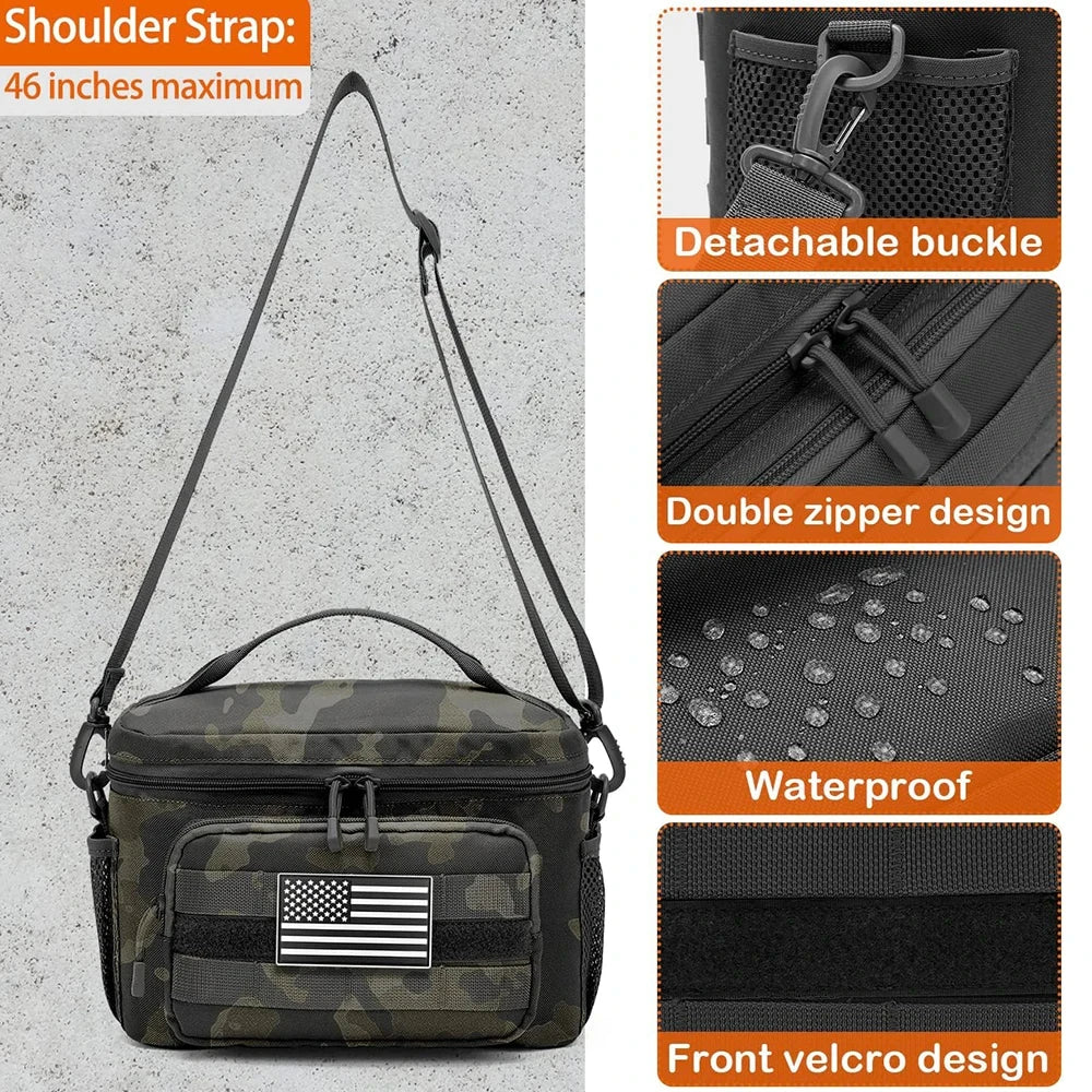 Men Gym Bag – Big Capacity Outdoor Crossbody Sports Bag With Thickened Polyester - ZOOMNSTORE