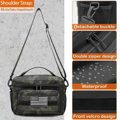 Men Gym Bag – Big Capacity Outdoor Crossbody Sports Bag With Thickened Polyester - ZOOMNSTORE