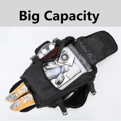 Men Gym Bag – Large Capacity Travel Sports Backpack With Dry Wet Separation - ZOOMNSTORE