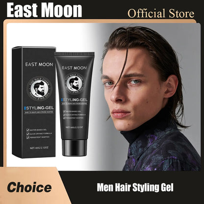 Strong Hold Hair Styling Gel - Professional Molding  Shine Control - ZOOMNSTORE
