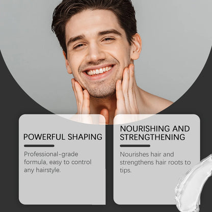 Strong Hold Hair Styling Gel - Professional Molding  Shine Control - ZOOMNSTORE