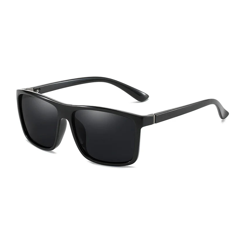 Men Myopia Glasses Square Frame - Prescription Sunglasses With UV Protection - ZOOMNSTORE