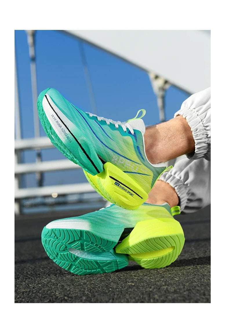 Men Running Shoes - Lightweight Breathable Marathon Sneakers with Air Cushion - ZOOMNSTORE