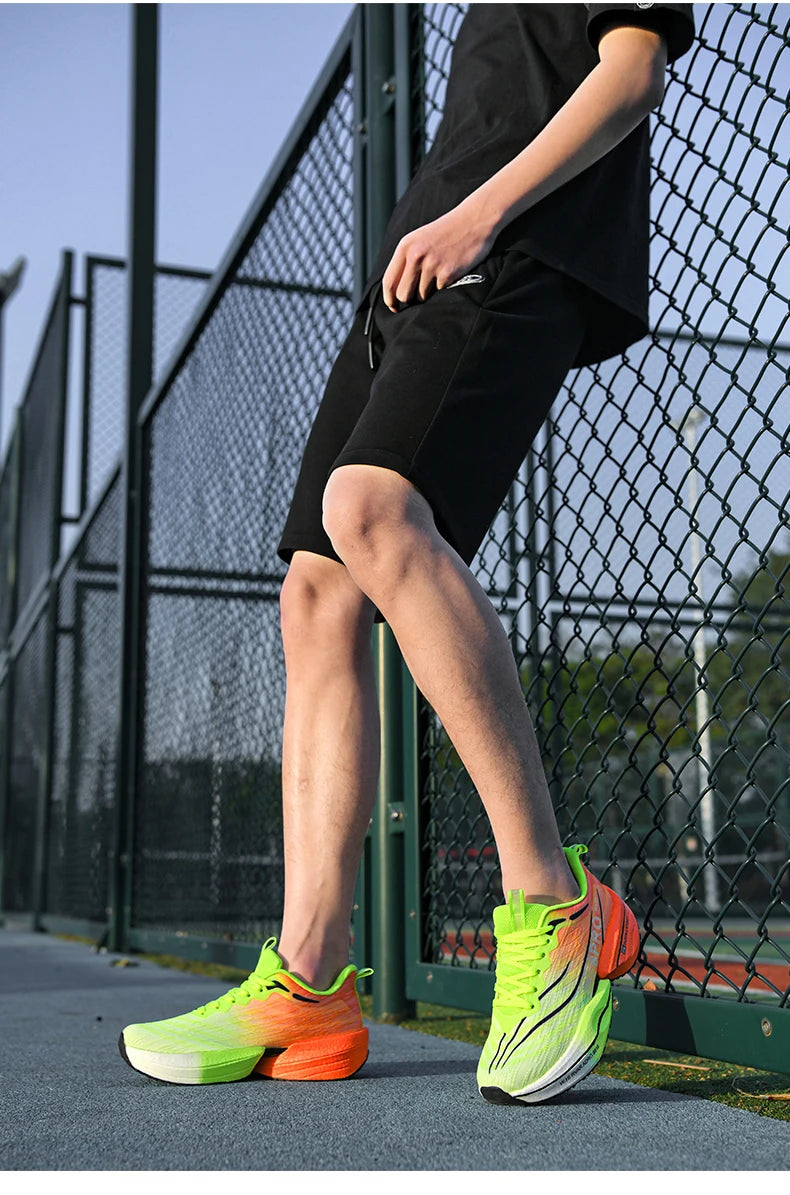 Men Running Shoes - Lightweight Breathable Marathon Sneakers with Air Cushion - ZOOMNSTORE