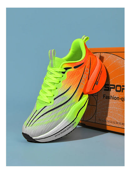 Men Running Shoes - Lightweight Breathable Marathon Sneakers with Air Cushion - ZOOMNSTORE