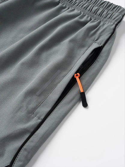 2-in-1 Mens Running Shorts - Quick Dry Fitness Gym Training Shorts - ZOOMNSTORE