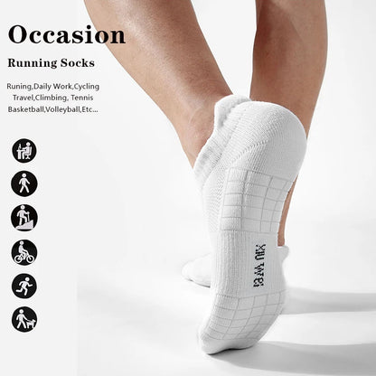 Men Running Socks – Breathable Thin Athletic Sports Socks for Basketball, Cycling & Hiking - ZOOMNSTORE