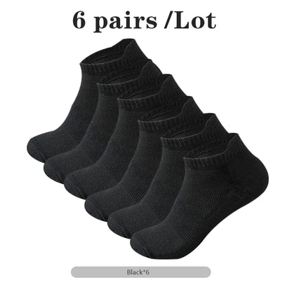 Men Running Socks – Breathable Thin Athletic Sports Socks for Basketball, Cycling & Hiking - ZOOMNSTORE