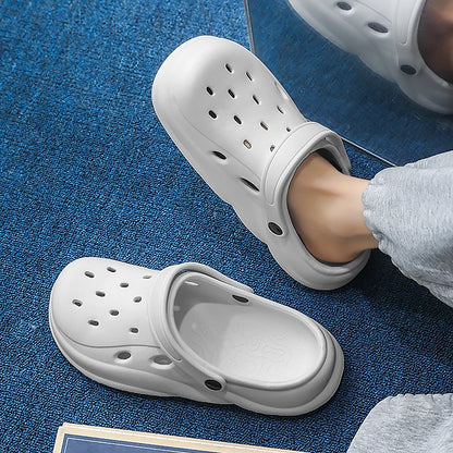 Men Sandals Casual Lightweight EVA Slip-On Clogs | Breathable Summer Beach Shoes - ZOOMNSTORE