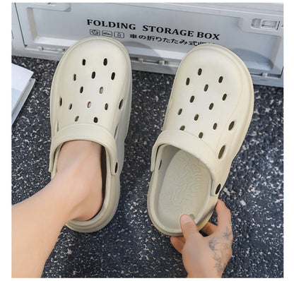 Men Sandals Casual Lightweight EVA Slip-On Clogs | Breathable Summer Beach Shoes - ZOOMNSTORE