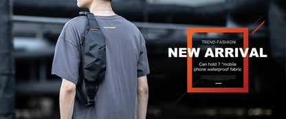 Men Shoulder Bag – Waterproof Oxford Crossbody Bag with USB Charging for 9.7 Inch iPad - ZOOMNSTORE