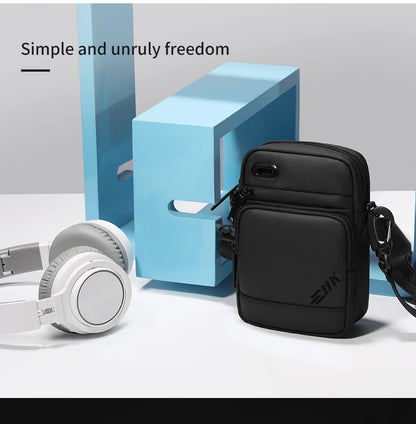 Men Shoulder Bag – Waterproof Oxford Crossbody Bag with USB Charging for 9.7 Inch iPad - ZOOMNSTORE