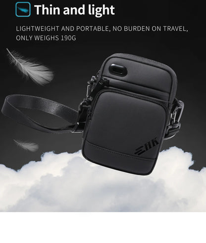 Men Shoulder Bag – Waterproof Oxford Crossbody Bag with USB Charging for 9.7 Inch iPad - ZOOMNSTORE