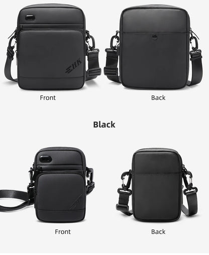 Men Shoulder Bag – Waterproof Oxford Crossbody Bag with USB Charging for 9.7 Inch iPad - ZOOMNSTORE