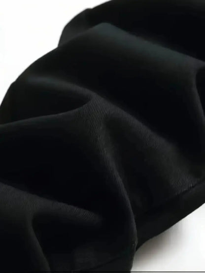 Men Slim Fit Jeans - Black Slim Denim With Reinforced Seams | Ankle-Length Pants - ZOOMNSTORE