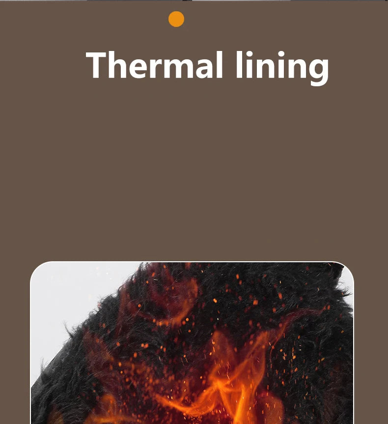 Men Snow Boots - Winter Hiking Shoes With Warm Plush Fur, Outdoor Ankle Boots - ZOOMNSTORE