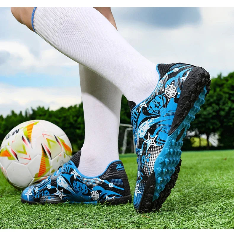 Men Soccer Boots – Professional Football Cleats Indoor | Non Slip Soccer Shoes - ZOOMNSTORE