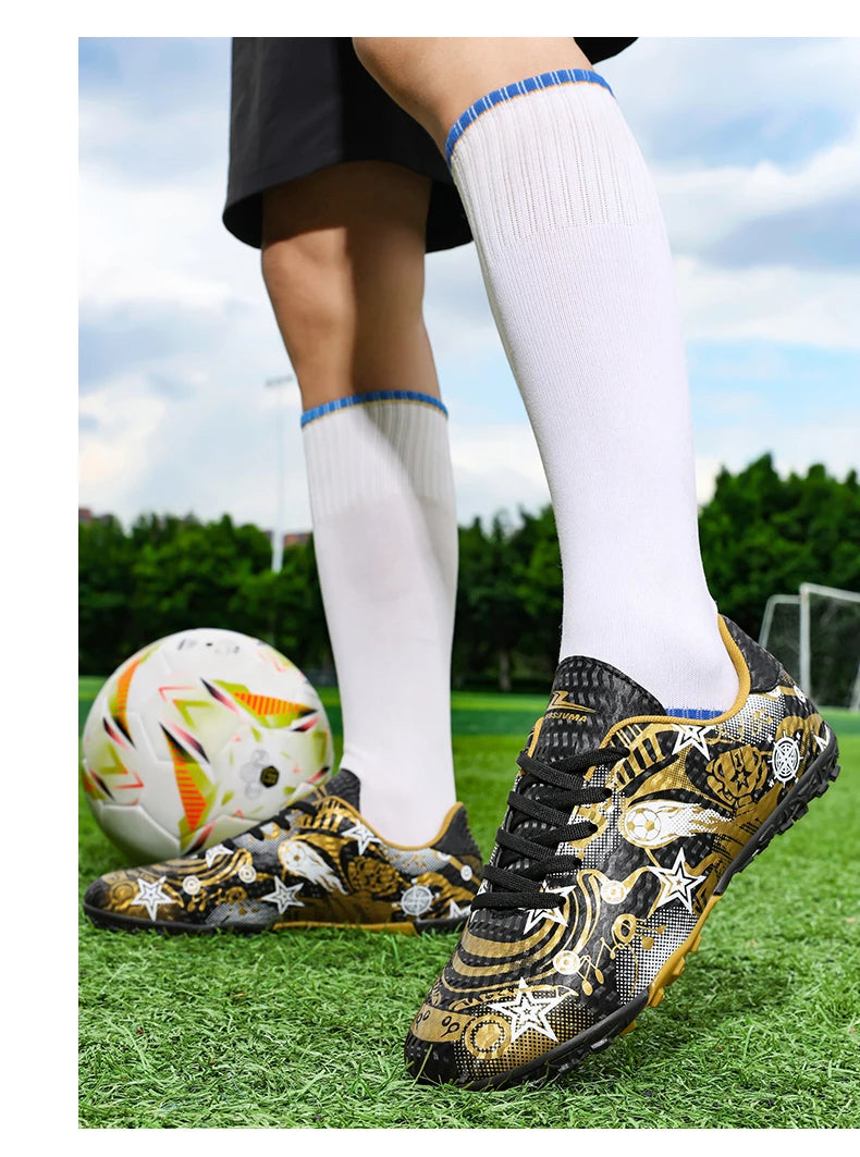 Men Soccer Boots – Professional Football Cleats Indoor | Non Slip Soccer Shoes - ZOOMNSTORE