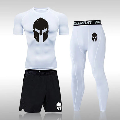 Men Sport Suits - Compression Workout Gear | Rashguard Shirts & MMA Fightwear - ZOOMNSTORE