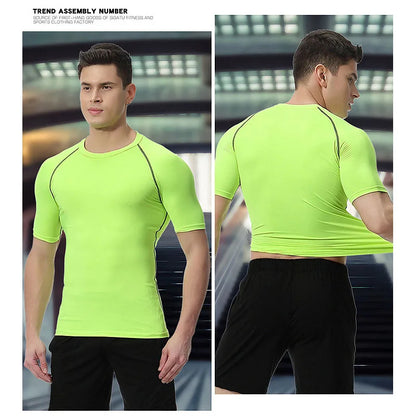Men Sport Suits - Compression Workout Gear | Rashguard Shirts & MMA Fightwear - ZOOMNSTORE
