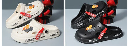 Men Summer Sandals - Lightweight Beach Slip On Soft EVA Clogs Waterproof Casual Shoes - ZOOMNSTORE