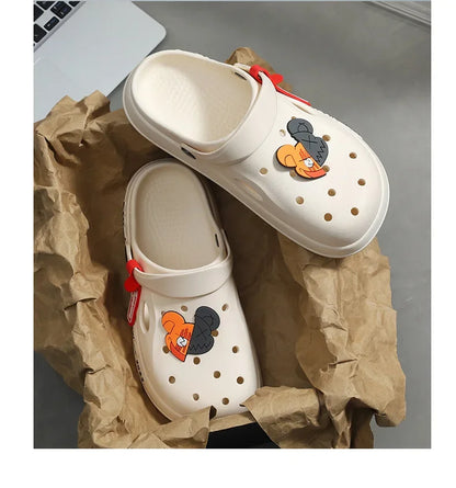 Men Summer Sandals - Lightweight Beach Slip On Soft EVA Clogs Waterproof Casual Shoes - ZOOMNSTORE