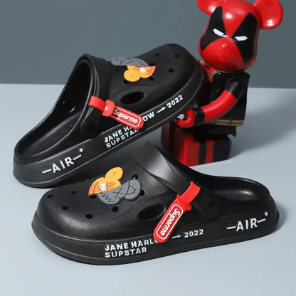 Men Summer Sandals - Lightweight Beach Slip On Soft EVA Clogs Waterproof Casual Shoes - ZOOMNSTORE