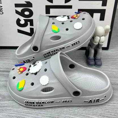 Men Summer Sandals - Lightweight Beach Slip On Soft EVA Clogs Waterproof Casual Shoes - ZOOMNSTORE