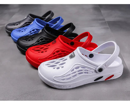 Mens Lightweight EVA Sandals - Casual Clogs for Beach and Outdoor Use Big Size 49 - ZOOMNSTORE