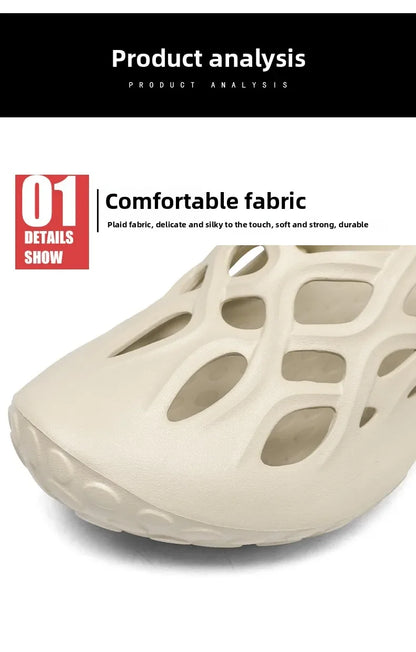 Men Summer Sandals – Lightweight EVA Casual Slip-On Shoes for Beach & Garden - ZOOMNSTORE