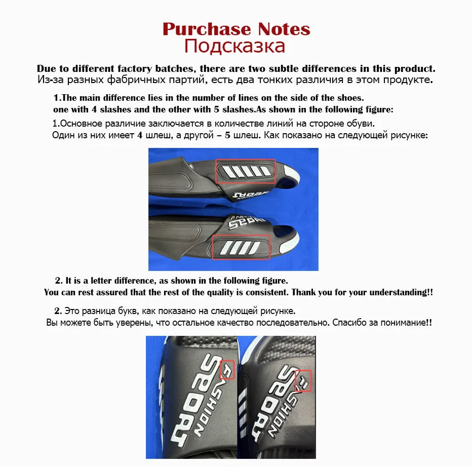 Mens Summer Open Toe Slippers - Big Size 48-49 Flat Sole Beach Sandals - ZOOMNSTORE