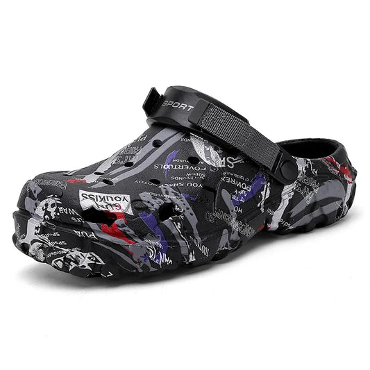 Men Summer Slippers - Lightweight Camouflage Platform Outdoor Clogs | Soft EVA Slides - ZOOMNSTORE