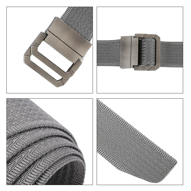 Men Tactical Belt - Durable Nylon Belts for Men with Double D-Ring Buckle - ZOOMNSTORE