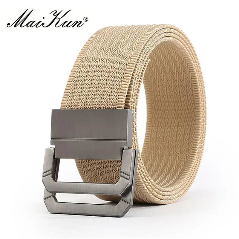 Men Tactical Belt - Durable Nylon Belts for Men with Double D-Ring Buckle - ZOOMNSTORE