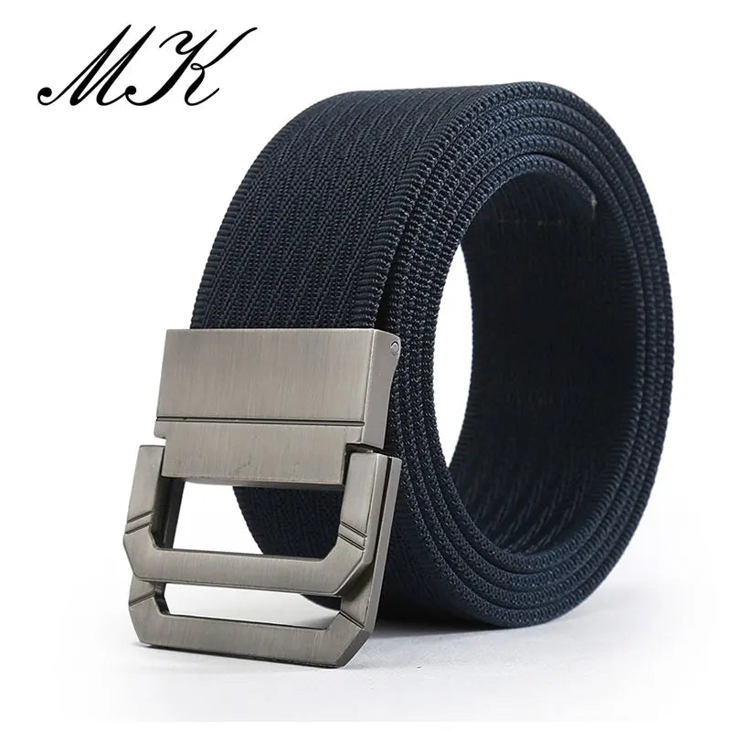 Men Tactical Belt - Durable Nylon Belts for Men with Double D-Ring Buckle - ZOOMNSTORE