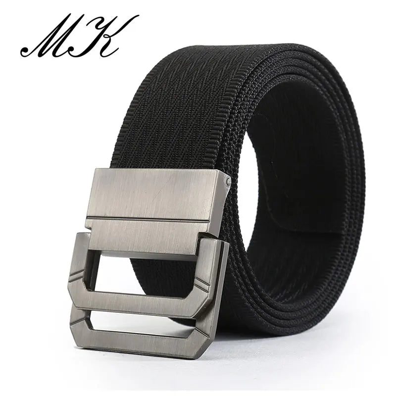 Men Tactical Belt - Durable Nylon Belts for Men with Double D-Ring Buckle - ZOOMNSTORE