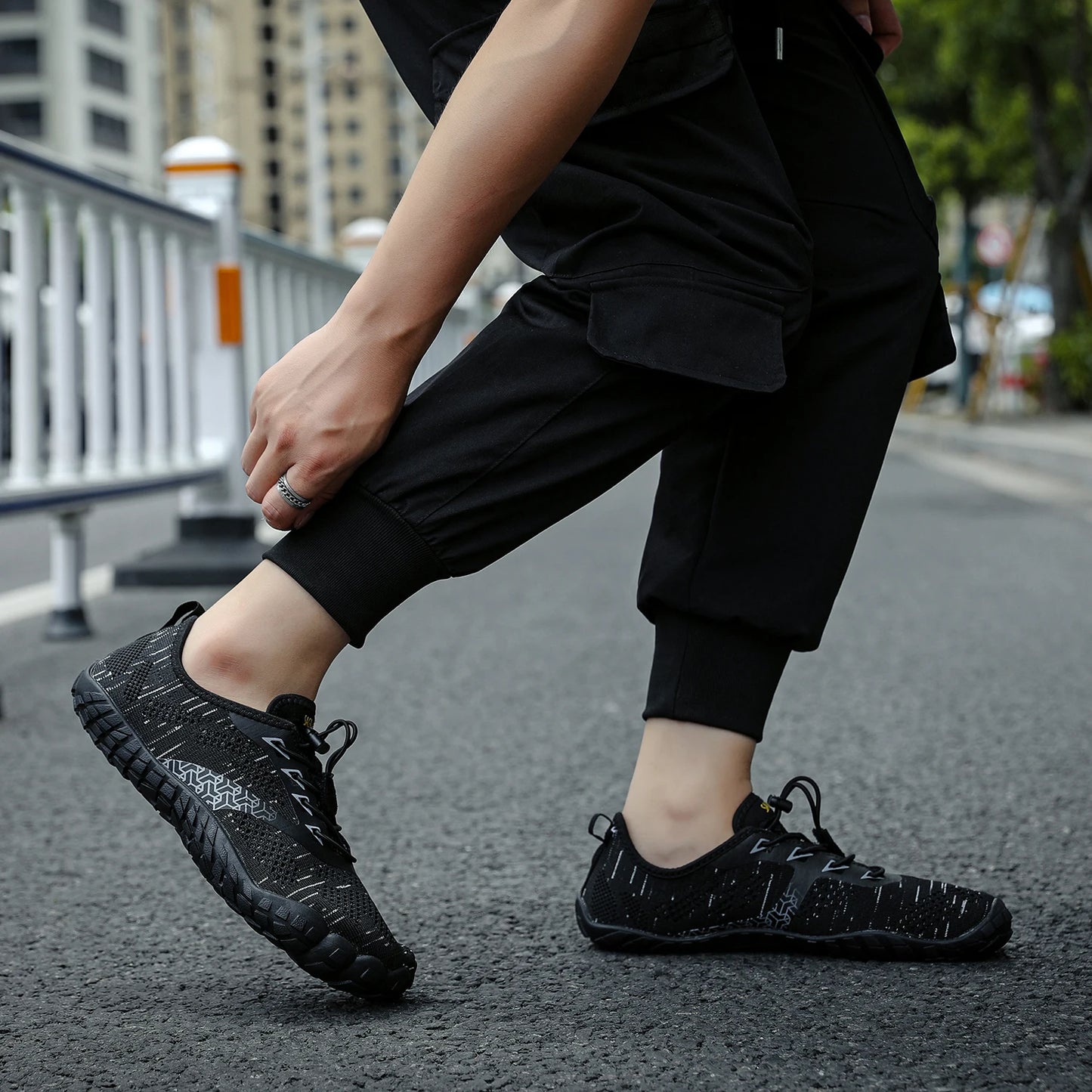 Minimalist Trail Running Shoes - Mens Barefoot Wide Gym Sneakers - ZOOMNSTORE