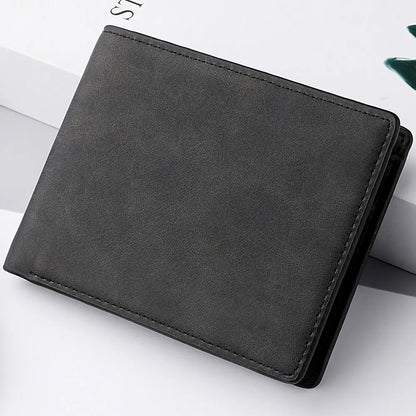 Mens Multi-Card Wallet - Fashionable PU Leather Coin Purse with Large Capacity - ZOOMNSTORE