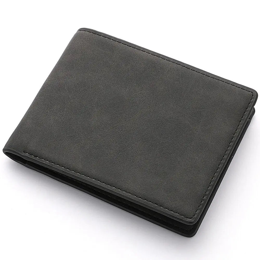 Mens Multi-Card Wallet - Fashionable PU Leather Coin Purse with Large Capacity - ZOOMNSTORE