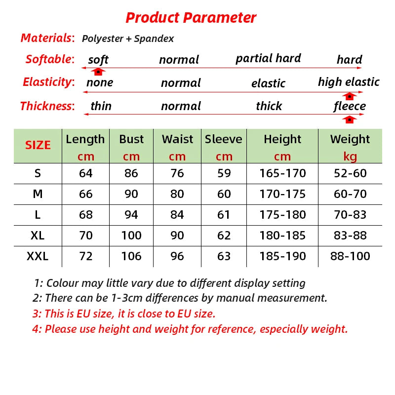 Custom Logo Mens Winter Fleece Long Sleeve Sportswear - Gym Running Compression Sweatshirt - ZOOMNSTORE