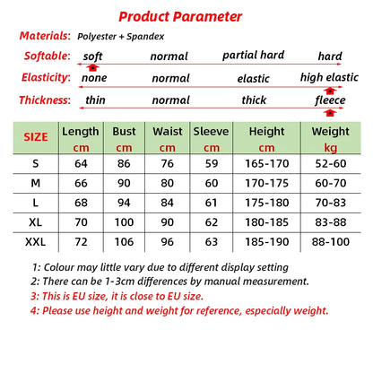 Custom Logo Mens Winter Fleece Long Sleeve Sportswear - Gym Running Compression Sweatshirt - ZOOMNSTORE