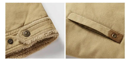 Men Winter Jackets - Thicker Warm Down Jackets | Cotton Casual Outerwear Coats - ZOOMNSTORE