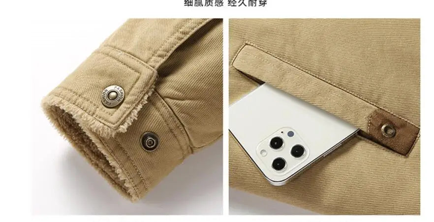 Men Winter Jackets - Thicker Warm Down Jackets | Cotton Casual Outerwear Coats - ZOOMNSTORE