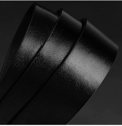Men's Alloy Pin Buckle Belt - Classic PU Material 7 Holes Adjustable Casual Leather - ZOOMNSTORE
