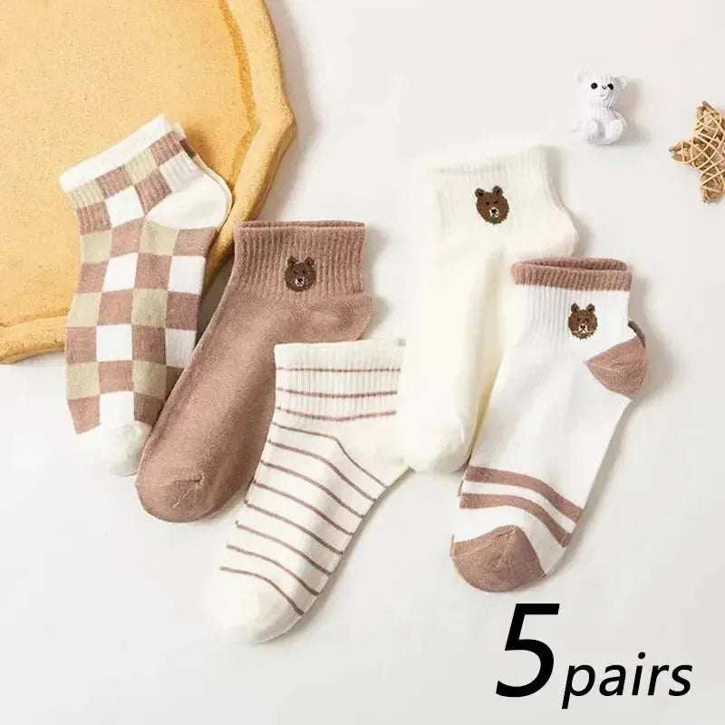 Mens Ankle Socks - 10 Pairs Breathable Cotton Summer Socks - ZOOMNSTORE